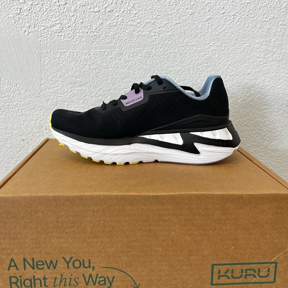 KURU Women's Triple Max Ion Black Shoes Size 9 Orthopedic Shoes - Picture 2 of 7